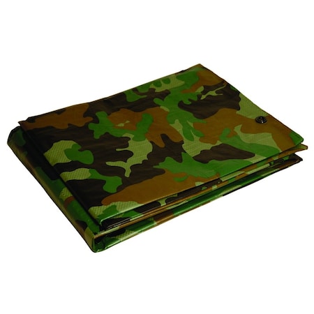 TARP CAMO POLY MD 12X16'